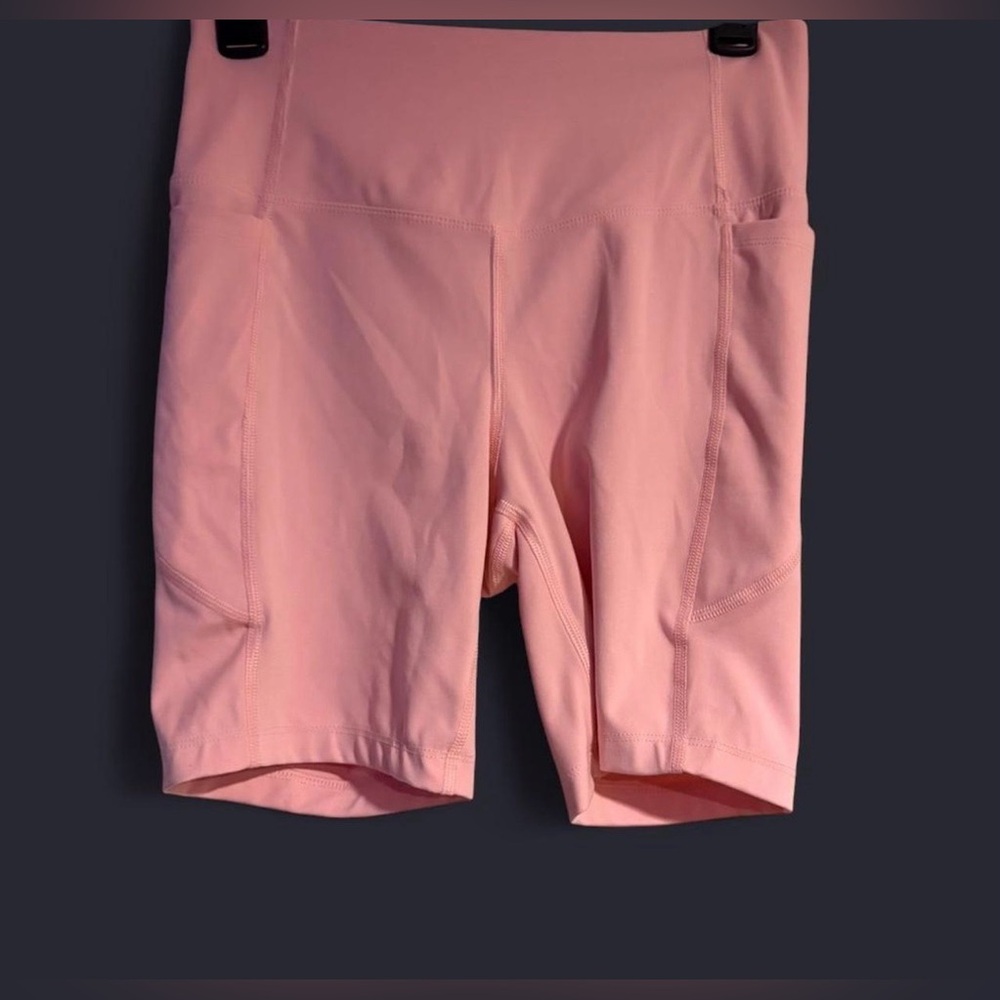 Women's Light Pink Bike Shorts